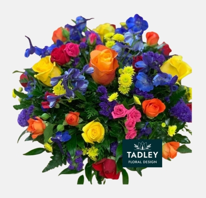 Posy Pad Bright Mixed Colours