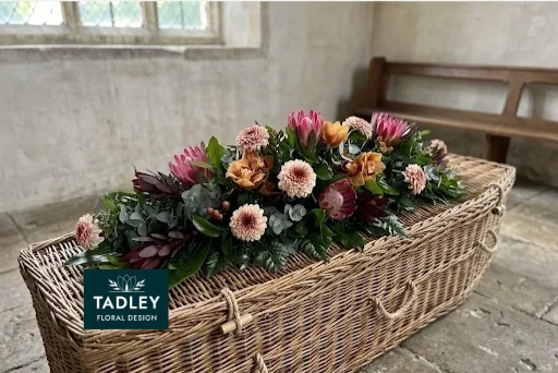 Rustic Coffin Spray