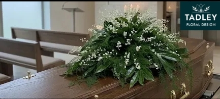 Lily Of The Valley Coffin Spray