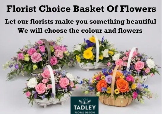Florist Choice Flower Basket