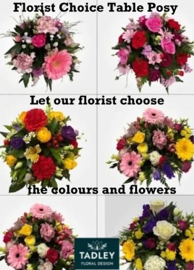 Florist Choice Table Posy