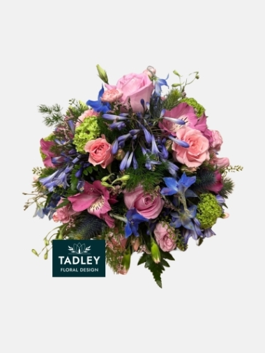 Pink & Blue Posy Bowl
